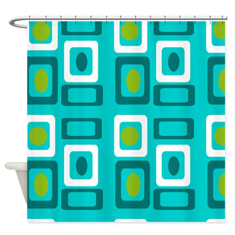 Corrigan Studio® Menoher Mid Century Modern Shower Curtain Wayfair Canada